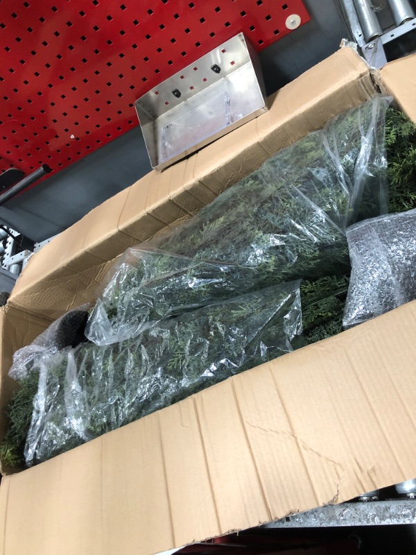 Photo 1 of ?Set of 2? Large Supersize Tree - 42Inch/3.5 Foot Outdoor,Indoor Artificial Boxwood Plant Topiary Garden Torch Shaped Topiary Artificial Topiaries Bushes Potted Fake Plants Company Home Office Decor1067501254