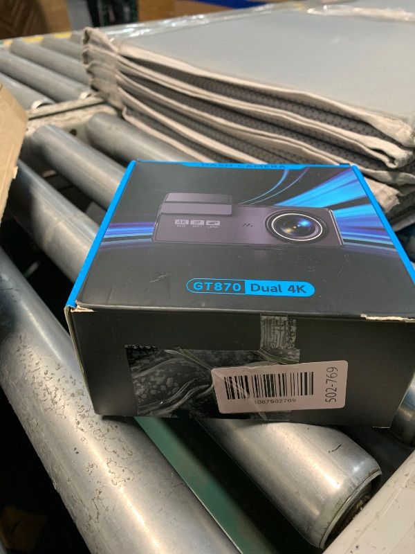 Photo 1 of ***STOCK PHOTO FOR REFERENCE ONLY***
Dash Cam Front and Rear, 4K+4K Dash Camera for Cars, Daul Car Camera with 64GB Card, Dashcam with 3" IPS Display, Loop Recording, Night Vision, 24H Parking Mode