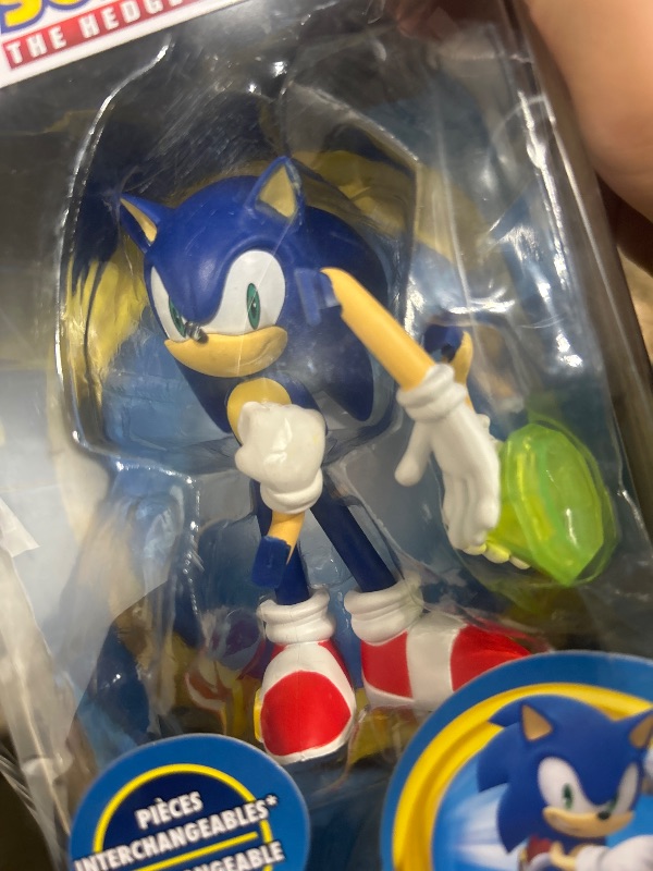 Photo 1 of (Pre-opened view images ) Toys – Sonic the Hedgehog Action Figure, 4" Buildable Poseable