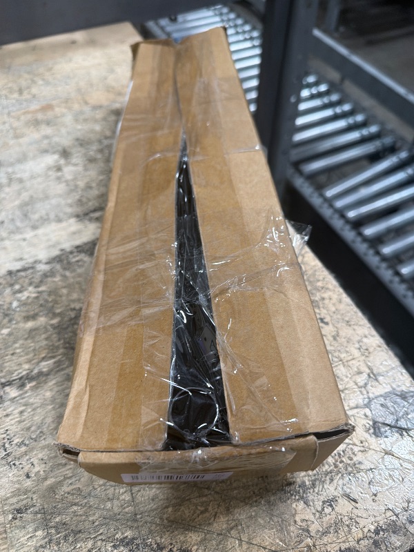 Photo 1 of ***MISSING PARTS***
MISSING WALL MOUNTS
PeSenp Blackout Curtain Rods, Quick-Release Wrap Around Curtain Rods for Windows 48 to 84 Inches, 1" Adjustable, Heavy Duty, Matte Black for Bedroom, Living Room