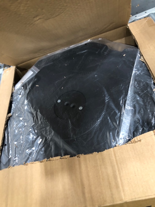 Photo 1 of 112lb table umbrella weight base black