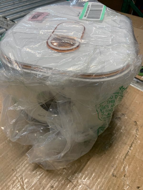 Photo 1 of **MISSING POWER CORD** 3L Healthy Low Carb Rice Cooker, Low Sugar Digital Steamer,Porridge,Soup,Quick Rice,White Rice,Stainless Steel Filter Basket?5 Cooking Functions,24H Timer & Auto Keep Warm