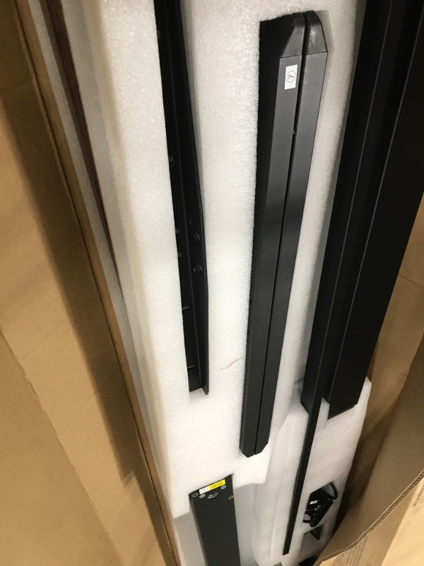 Photo 1 of **MISSING POWER CORD AND INSTRUCTIONS**Agilestic Electric Standing Desk, 60 x 24 Inches Height Adjustable Desk, Sit Stand up for Work Office Home, Ergonomic Rising Computer Table with Memory Preset, Dark Walnut