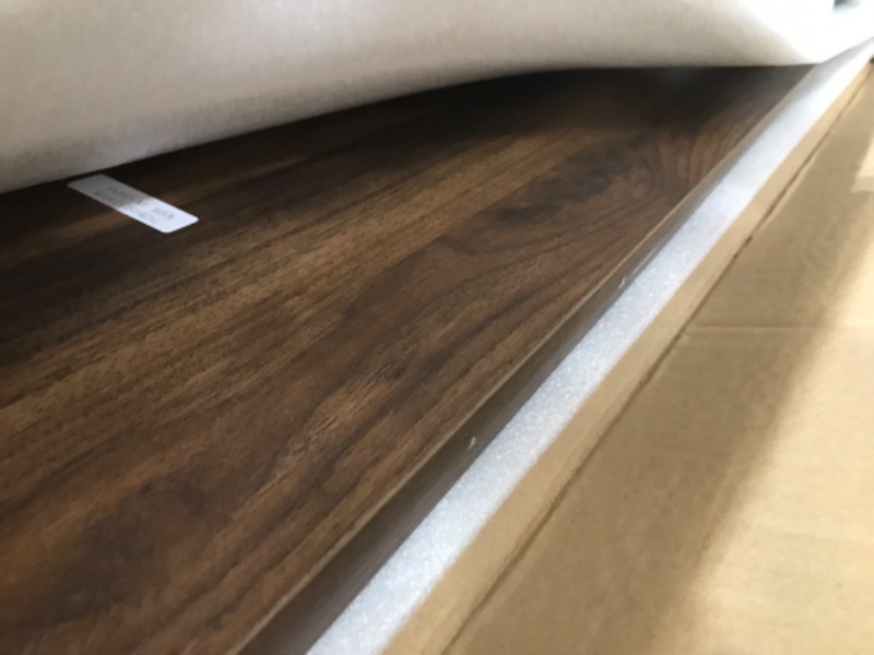 Photo 1 of **MISSING POWER CORD AND INSTRUCTIONS**Agilestic Electric Standing Desk, 60 x 24 Inches Height Adjustable Desk, Sit Stand up for Work Office Home, Ergonomic Rising Computer Table with Memory Preset, Dark Walnut