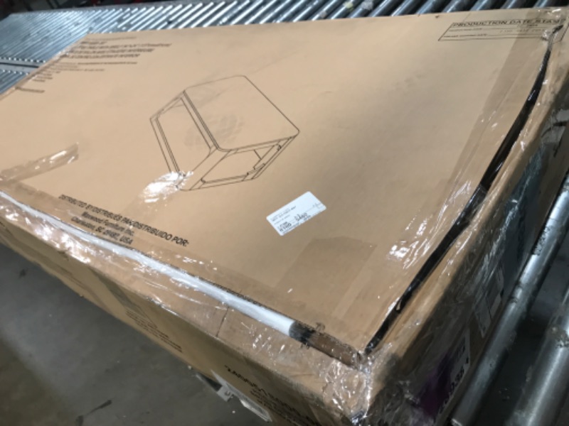 Photo 1 of **MISSING PIECES, PARTS ONLY** Plank+Beam Forma Coffee Table, 54 Inch Modern Coffee Table with Shelf, Contemporary Center Table with Storage Space, Rectangle Tea Table with Storage, Pecan