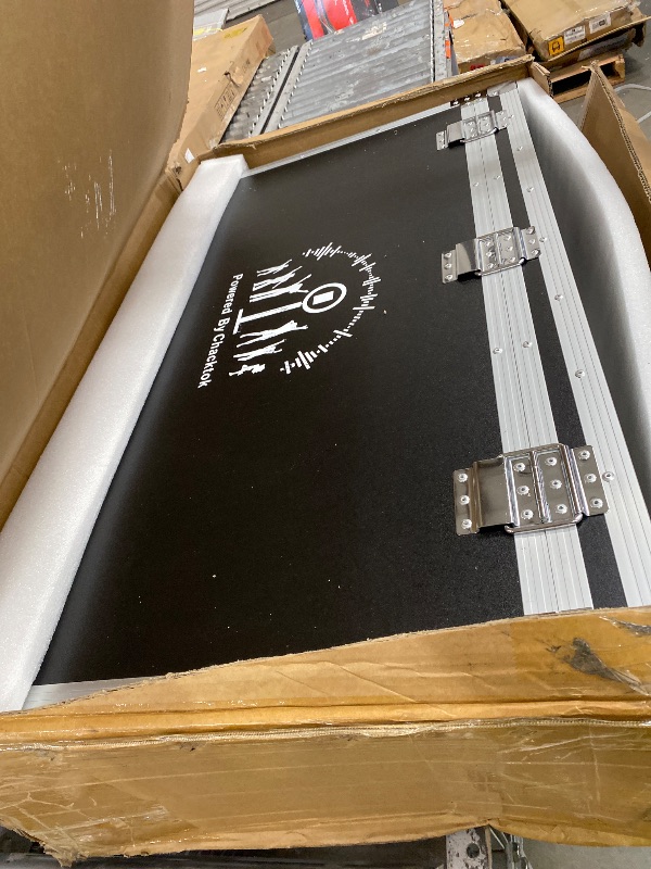 Photo 1 of ***MISSING POARTS***
WE Portable Photo Booth Machine Stand Compatible with Any Ipad with Software APP and Remote Control, RGB Ring Lights Music Sync, Free Custom Logo,Flight Case with Wheels (Black, Light Box)