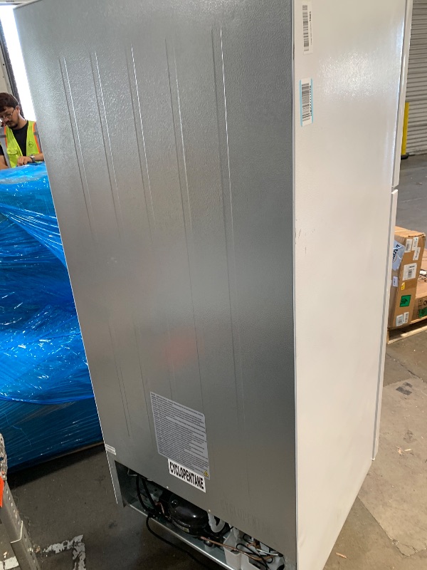 Photo 1 of **HAS SOME COSMETIC DAMAGED**Kenmore 30" Top Mount Refrigerator with Freezer - Adjustable Shelving, Humidity-Controlled Crispers, LED Lighting, ENERGY STAR Certified, Garage Ready, 18.1 cu. ft. Capacity - White