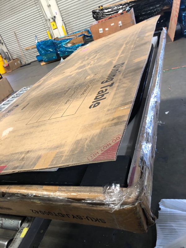 Photo 1 of (table only//no legs)*** 67" Dining Table for 6, Wood Kitchen Table
