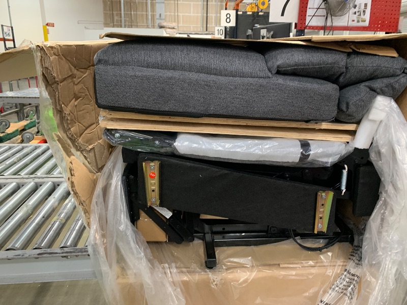 Photo 1 of ***MISSING BACK AND ARMREST COVERS***
DUMOS Power Lift Recliner Chair with Vibration Massage and Heat for Elderly