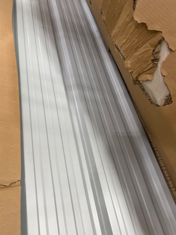 Photo 1 of ** metal panels only missing frame ** Garvee 20x20 ft Metal Carport Kit, 120° Steep-Pitch Vertical Roof for Snow Shedding, 173" High-Clearance RV & Tractor Shelter, Heavy-Duty 2 Cars Car Port with Reinforced Frame