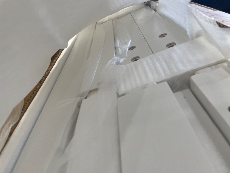 Photo 1 of **ONLY BOX , MISSING BOX 1**PARTS ONLY**** Merax Full Size Storage Platform Bed with Pull Out Shelves and Twin Size Trundle, Wooden Bed Frame with Storage Headboard for Bedroom, No Box Spring Needed