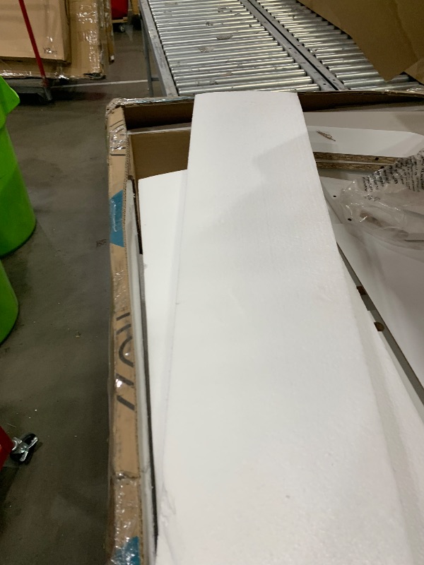Photo 1 of **missing pieces, partial set** WHITE VANITY