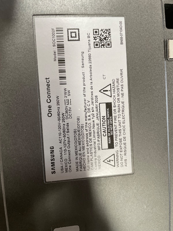 Photo 1 of **DAMAGED** Samsung 65-Inch Class The Frame LS03F 4K QLED Smart TV (2025 Model) Slim Fit Wall Mount, Modern Frame Design, NQ4 AI Gen2 Processor, Art Mode, Artful Picture Quality, Samsung Vision AI, Alexa Built-in