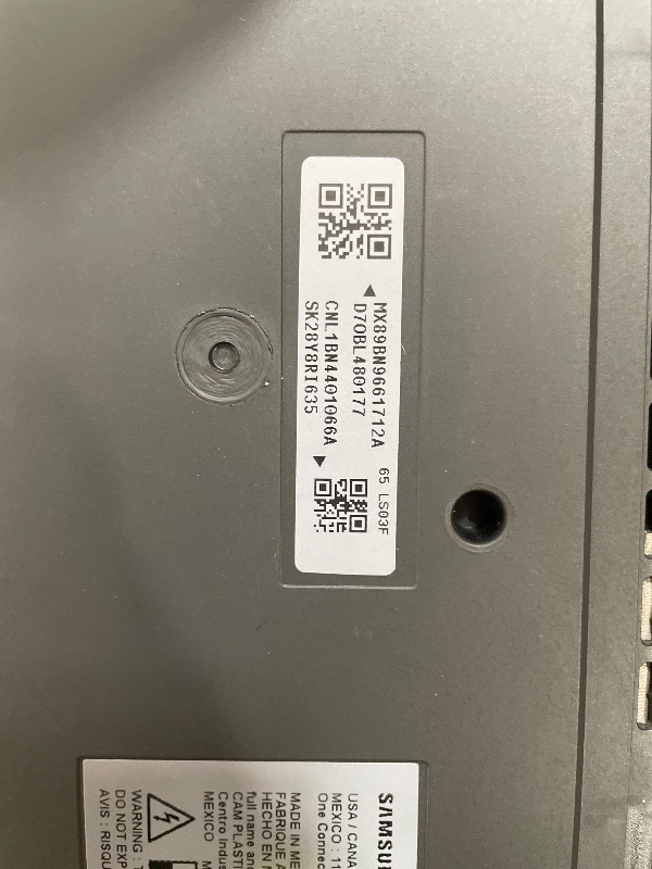Photo 1 of ***DAMAGED**Samsung 65-Inch Class The Frame LS03F 4K QLED Smart TV (2025 Model) Slim Fit Wall Mount, Modern Frame Design, NQ4 AI Gen2 Processor, Art Mode, Artful Picture Quality, Samsung Vision AI, Alexa Built-in