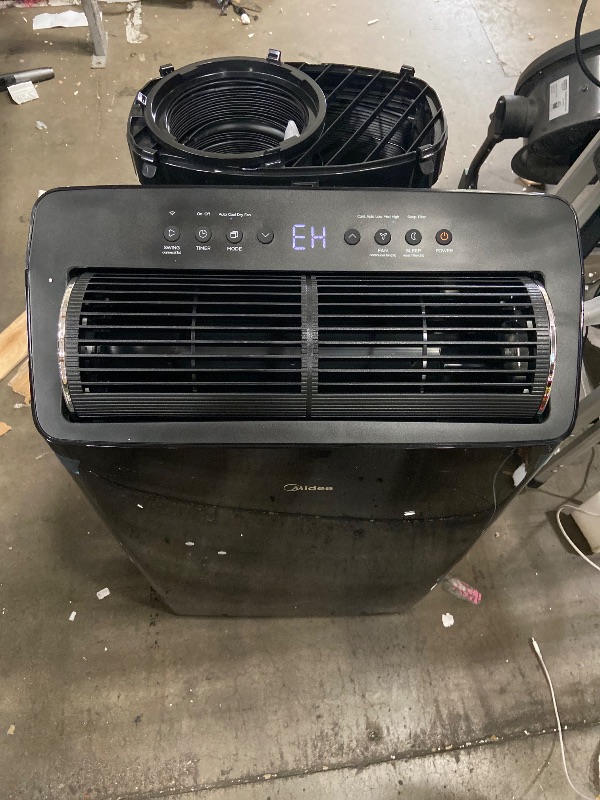 Photo 1 of **It is giving an error code EH61 and only blowing hot air**Midea Duo 12,000 BTU (10,000 BTU SACC) High Efficiency Inverter, Ultra Quiet Portable Air Conditioner, Cools up to 450 Sq. Ft., Compatible with Alexa/Google Assistant, Includes Remote