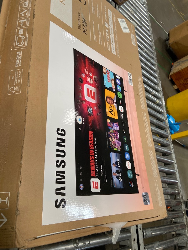 Photo 1 of **DAMAGED** Samsung 55-Inch Class Mini LED M70H Series Samsung Vision AI Companion Smart TV (2026 Model, 55M70H) Processor 4K, Pure Spectrum Color, Motion Xcelerator + DLG 120Hz