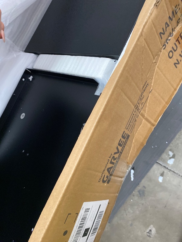 Photo 1 of **MULTIPLE PIECES MISSING, FOR PARTS ONLY** GAOMON Locker for Employees, 9 Doors Locker Cabinet with Hooks, Storage Locker for Home, Office, Gym, School, Assembly Required, Black