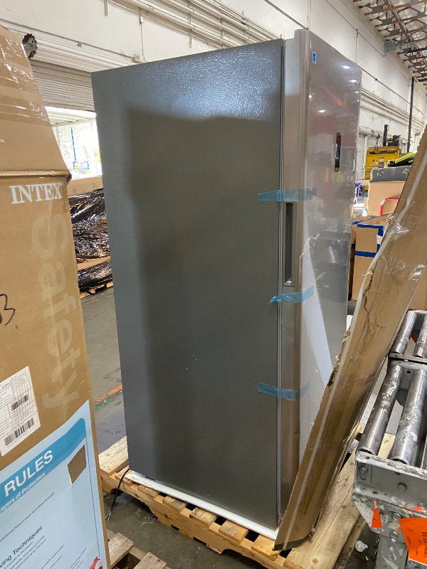 Photo 1 of *CORD SEVERED* MilleLoom Upright Convertible Freezer with 17 Cu.Ft Capacity - 4 Temperature Modes, No Frost Technology, Digital Temperature Control, Energy Efficient Quiet Operation, and Large Storage Design