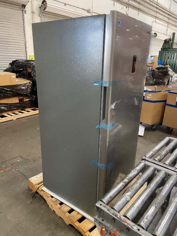 Photo 1 of *CORD SEVERED* MilleLoom Upright Convertible Freezer with 17 Cu.Ft Capacity - 4 Temperature Modes, No Frost Technology, Digital Temperature Control, Energy Efficient Quiet Operation, and Large Storage Design