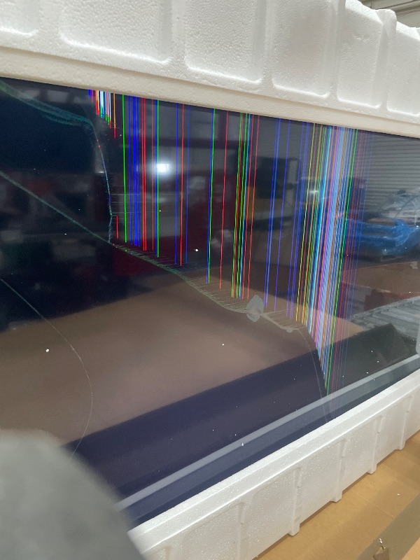 Photo 1 of **PARTS ONLY CRACKED SCREEN**LG Amazon Exclusive 65-Inch Class QNED AI 4K QNED73 Series Mini LED Smart TV w/AI Sound Pro, HDR10, AI 4K Super Upscaling, Filmmaker Mode, Wow Orchestra, Compatible with Alexa (65QNED73BUA, 2026)