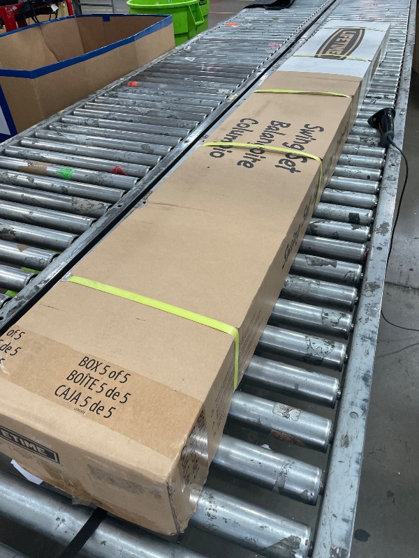 Photo 1 of **SET OF 5 BOXES ON PALLET** Lifetime Adventure Castle Playset with Monkey Bars
