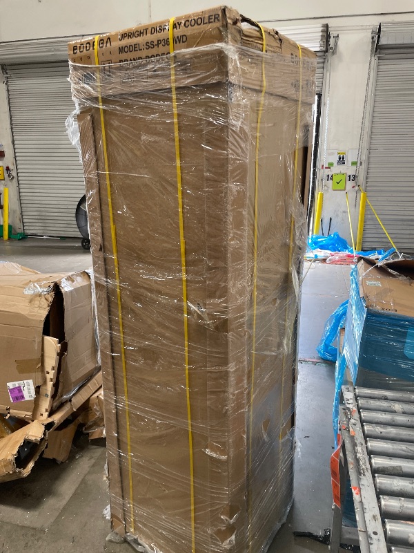Photo 1 of **FACTORY SEAELED**BODEGA BODEGACOOLER 12.5 Cu.Ft Commercial Fridge with Glass Door Display Refrigerator, Upright Beverage Fridge & Drink Fridge Merchandiser Refrigerator for Convenience Stores & Retail Drink Display