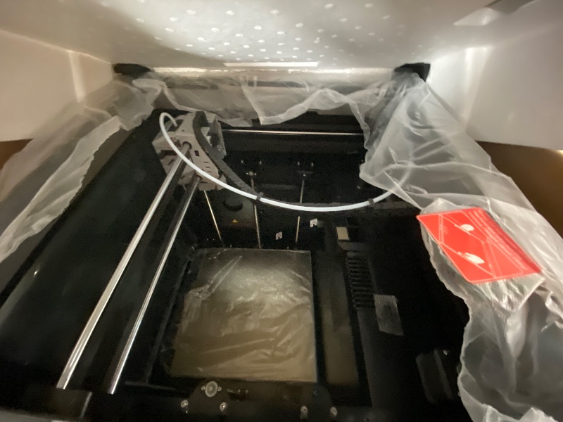 View 2 of (NEW QIDI PLUS4 3D Printer, Silver, 370°C Nozzle, 65°C Chamber Heating