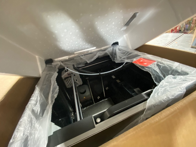 View 3 of (NEW QIDI PLUS4 3D Printer, Silver, 370°C Nozzle, 65°C Chamber Heating