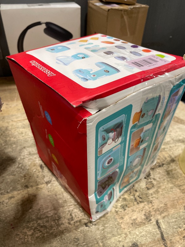 Photo 1 of ***MISSING PARTS***
CUTE STONE Kids Kitchen Playset, Toy Kitchen Appliance Sets with Working Coffee Maker, Blender & Toaster, Realistic Sounds & Light, Includes Kids Kitchen Accessories & Play Food for Boys & Girls