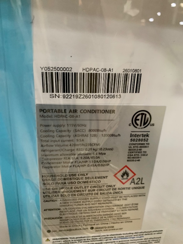 Photo 1 of Portable Air Conditioners,