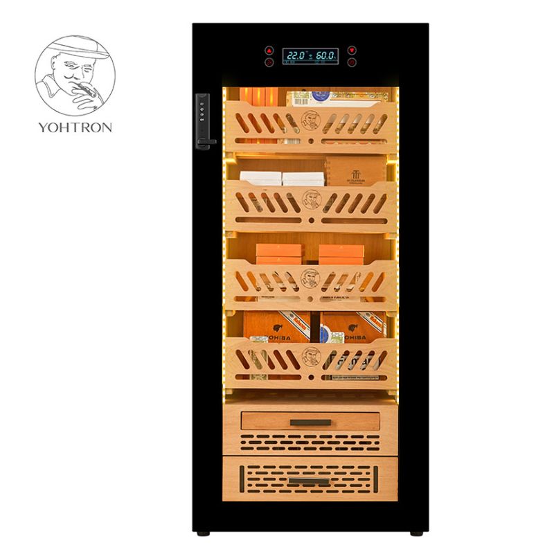 Photo 1 of **DAMAGED** yohtron - Electric Climate Control Cabinet Humidor (1500 cigars)
