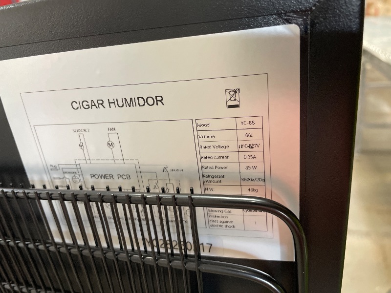 Photo 1 of **DAMAGED** yohtron - Electric Climate Control Cabinet Humidor (1500 cigars)