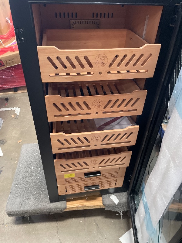 Photo 1 of **DAMAGED** yohtron - Electric Climate Control Cabinet Humidor (1500 cigars)