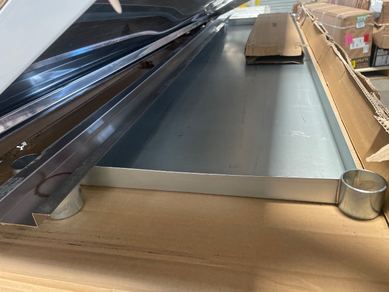 Photo 1 of **HEAVILY DAMAGED, FOR PARTS ONLY**Stainless Steel Table for Prep & Work, 24x70 Inches, Metal Commercial Heavy Duty Table with Adjustable Under Shelf for Restaurant, Home and Hotel