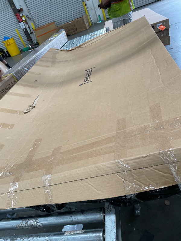 Photo 1 of **DAMAGED*** Samsung 98-Inch Class 4K Crystal UHD DU9000 Series HDR Smart TV, Object Tracking Sound Lite, Motion Xcelerator 120Hz, Supersize Picture Enhancer, Mega Contrast, Alexa Built-In (UN98DU9000, 2024 Model)
