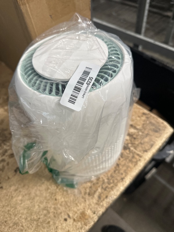 View 2 of **MISSING CHARGING CAABLE** Momcozy Air Purifier for Home Bedroom Nursery, 4-in-1 Filter Baby Purifier with H13 HEPA & Carbon, Real-time PM2.5 Air Monitor, 4 Fan Speeds, 21dB Sleep Mode & Dimmable Night Light, for Home Pets Baby