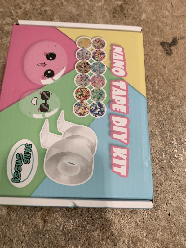 Photo 1 of **MISSING SOME P[IECES**Nano Tape Bubble Kit, Nano Squishy Making kit Tape Bubbles, Arts and Craft DIY Stress Ball Making kit and Crafts for Kids Ages 8-12 Year Bubble Craft Kit Toys 2PCS (2"&1.2")
