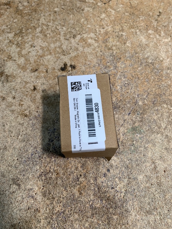 Photo 1 of ***MISSING PARTS******STOCK IMAGE FOR REFERENCE***

WINONLY Door Stopper, Magnetic Door Stop, Stainless Steel, Magnetic Door Catch, 3M Double-Sided Adhesive Tape, No Drilling, Screws for Stronger Mount, Hold Your Door Open, 1 Pack to Have a Try
