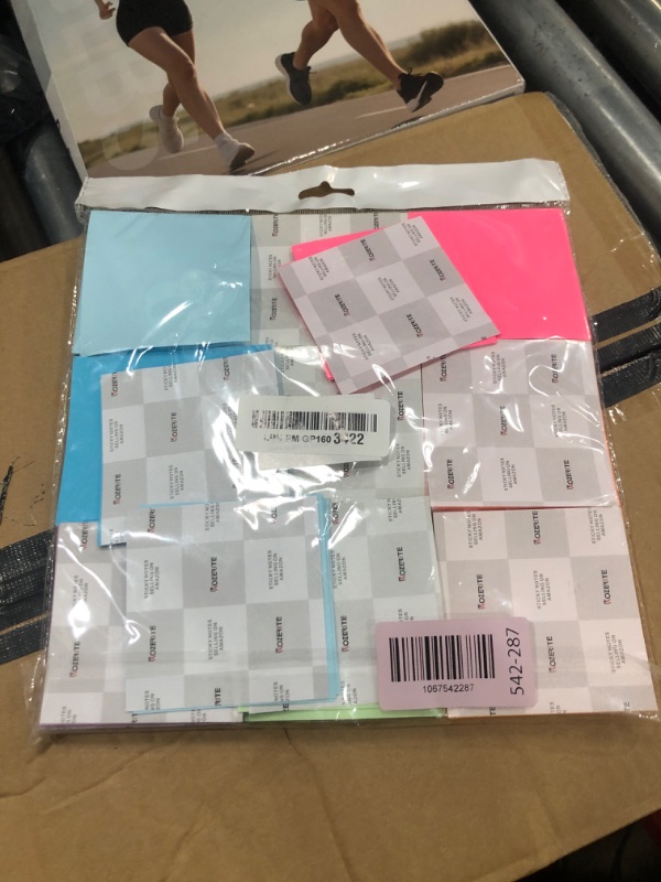 Photo 1 of (18 Pack) Pop Up Sticky Notes Refill,3x3 in Popup Notepads,Accordion Stickies Super Sticking Power,Office School Memo Note Pads Bright Colors,Post on Windows Doors,Recyclable,Easy to Write on