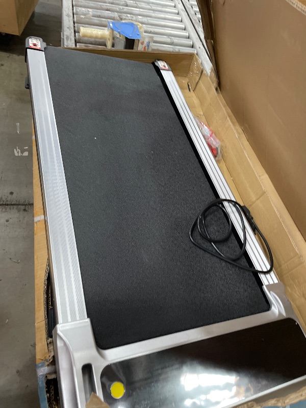 Photo 1 of ****PARTS ONLY , NON FUNCTIONAL **** OLIXIS Walking Pad Treadmill for Home, Under Desk Treadmill for Small Space, Portable Design for Home Office Workouts, LED Display with Remote Control, Low Noise