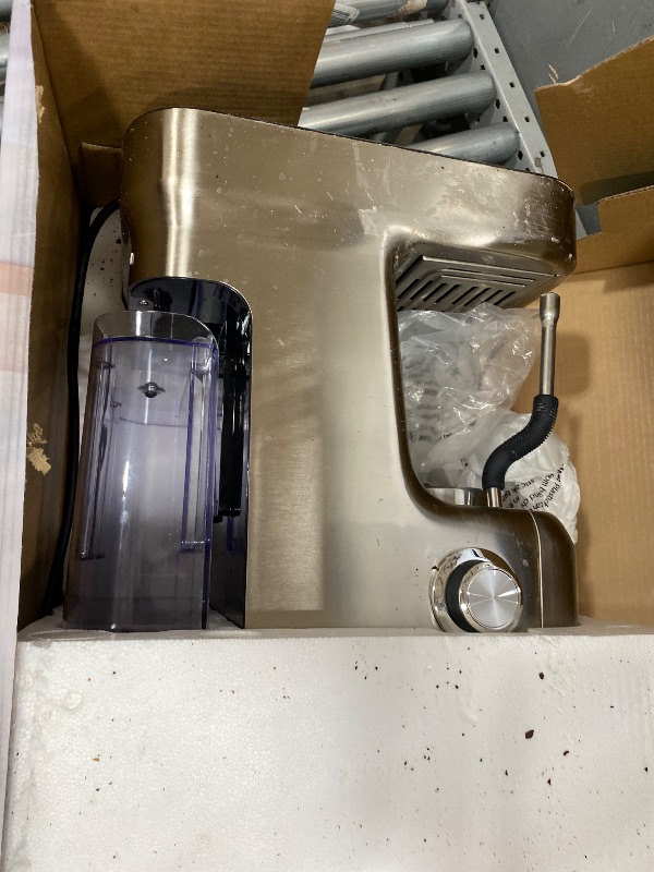 Photo 1 of ***Parts Only*** CASABREWS 5700Pro Espresso Machine with Grinder, Professional Coffee Maker with Milk Frother Steam Wand, Barista-Quality Cappuccino Latte Machine with LCD Display, Great for Coffee Enthusiasts
