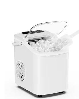 Photo 1 of
Sweetcrispy 22-lb Ice Per day Bullet Ice Maker with Self-Cleaning and 0.9 lbs Ice Storage White