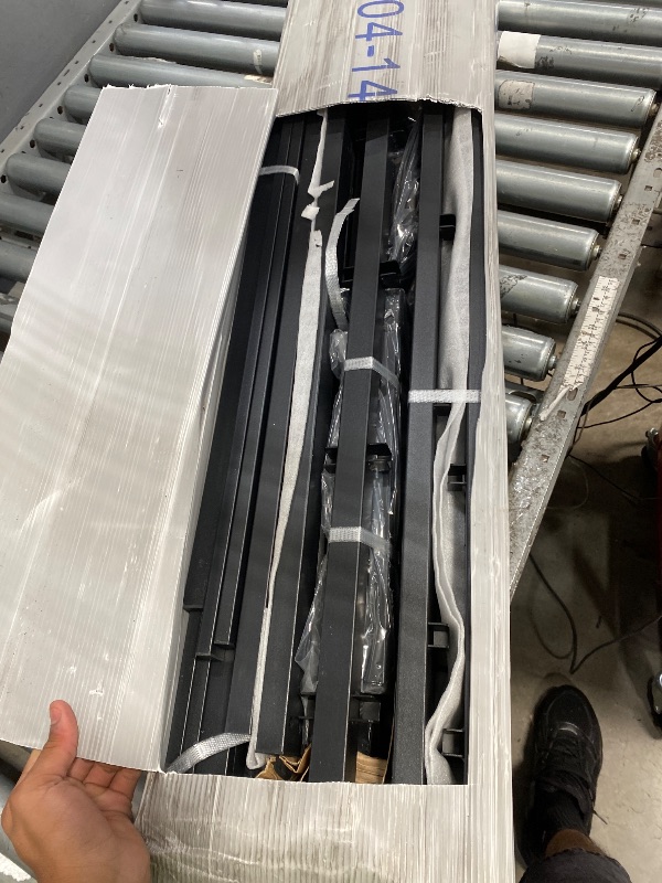 View 2 of **FOR PARTS ONLY*** Wulanos Queen Size Bed Frame, 3500lbs Heavy Duty Metal Platform with Steel Slats Support, Sturdy and Noise-Free, 14 Inches High Bedframes with Ample Storage, No Box Spring Needed