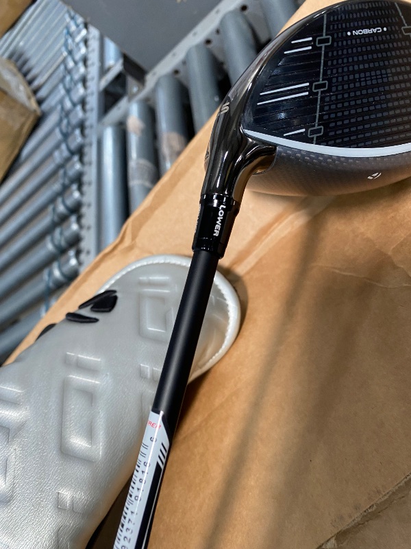 Photo 1 of **HAS SOME DAMAGE TO HEAD** TaylorMade Golf Qi35 Driver 10.5 Degree Ventue Blue Stiff Right Handed