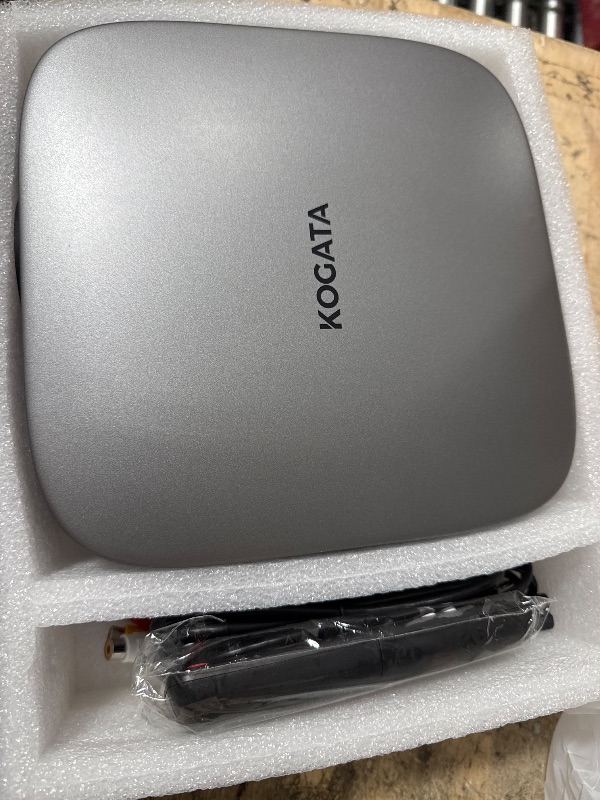 Photo 1 of [Short Throw/1200ANSI/Built in Apps] Projector 4K with WiFi and Bluetooth, TOF Auto Focus Keystone Smart Projector for Dolby Audio Home Theater Movie, Kogata Outdoor Projector Portable Ceiling