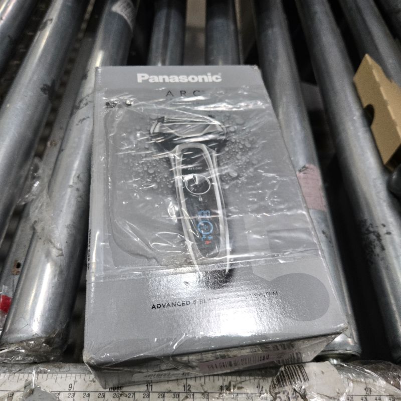 Photo 1 of *USED* Panasonic ARC5 Electric Razor for Men with Pop-Up Trimmer, Wet/Dry 5-Blade Electric Shaver with Intelligent Shave Sensor and Multi-Flex Pivoting Head, ES-LV65-S (Silver)