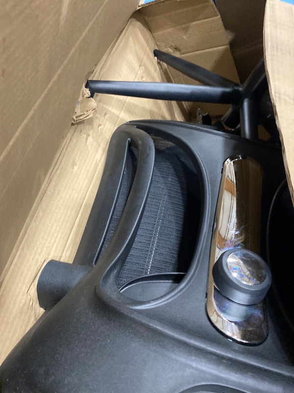 Photo 1 of **PARTS ONLY** CYKOV Ergonomic Office Chair, Reclining, Footrest, Adjustable Lumbar, 350LB