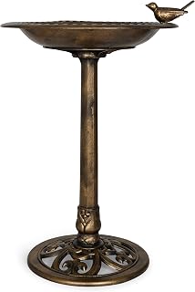 Photo 1 of ***FOR PARTS***

BACKYARD EXPRESSIONS PATIO · HOME · GARDEN 912449-WB Outdoor Garden Bird Bath- Bronze- Weathe