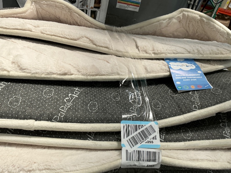 Photo 1 of 1.3" Thick Baby Play Mat for Floor, 79x118 Large Foam Tummy Time Mat, Padded