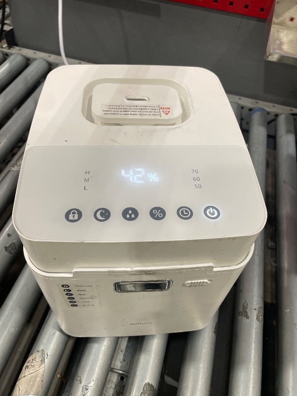 View 1 of ***NO POWER CORD*** Stainless steel humidifier 3.3l warm mist humidifier